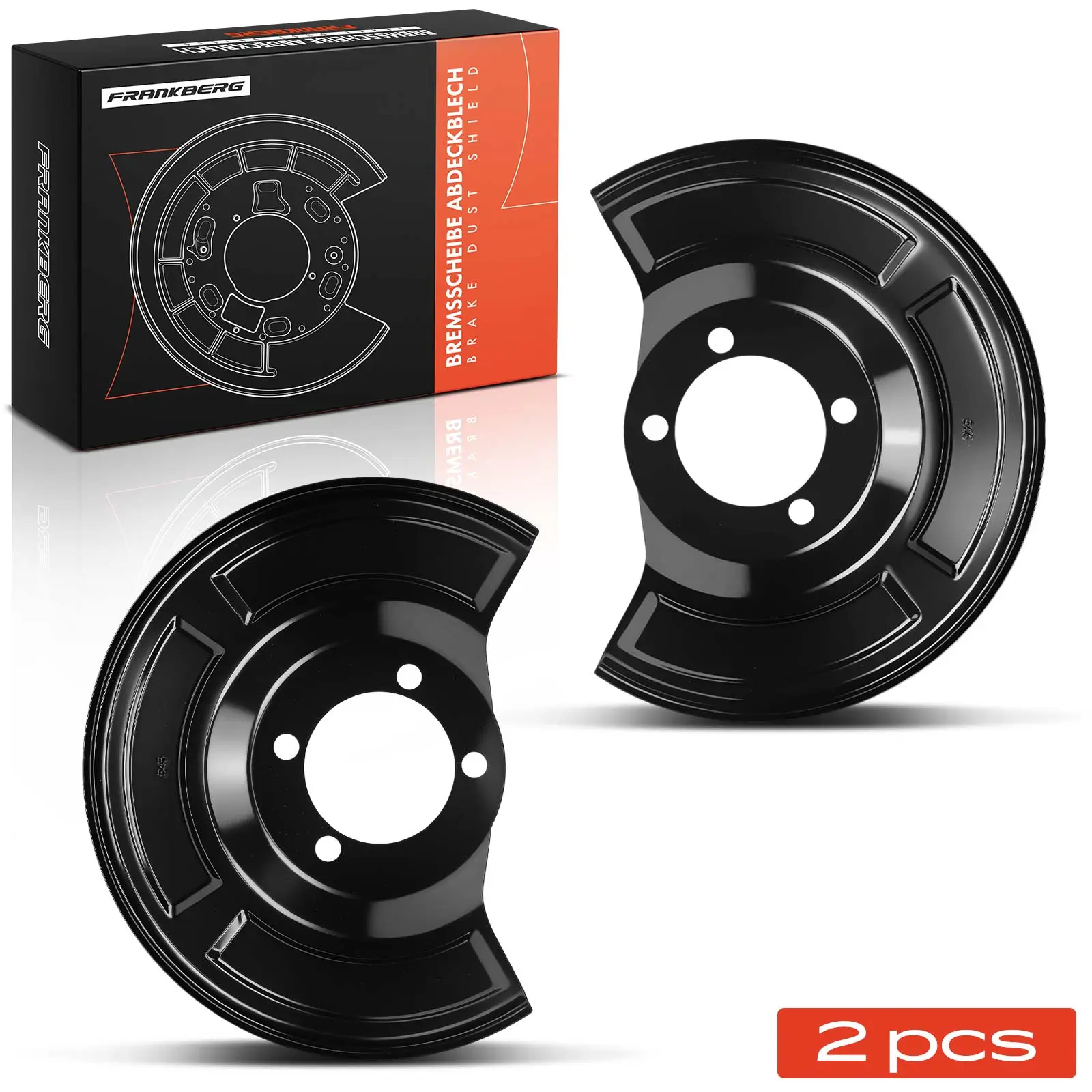 Spritzblech, Bremsscheibe Hinterachse beidseitig Frankberg 5481FB0056231