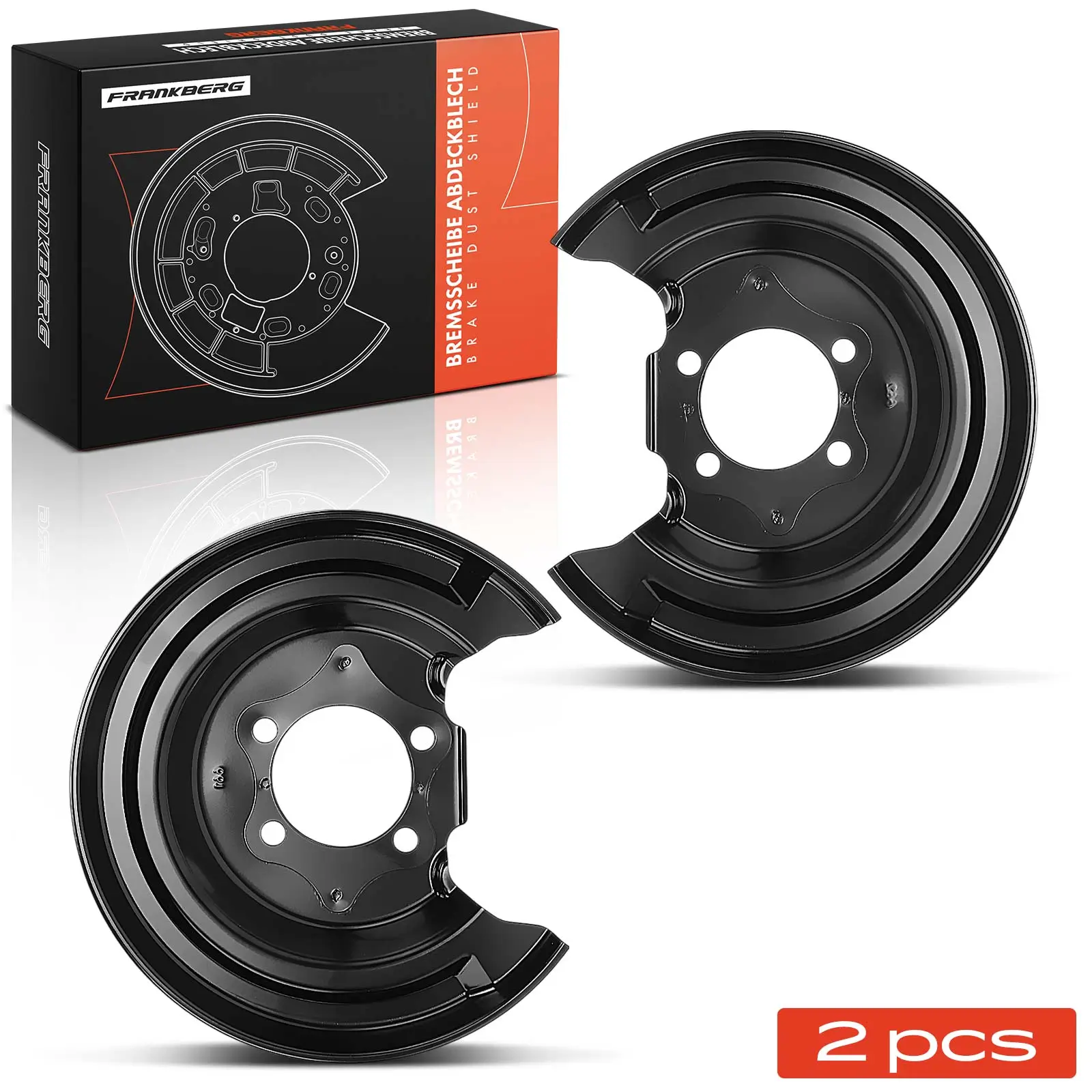 Spritzblech, Bremsscheibe Hinterachse beidseitig Frankberg 5481FB0056232