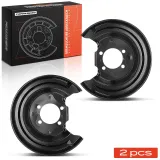 Spritzblech, Bremsscheibe Hinterachse beidseitig Frankberg 5481FB0056232