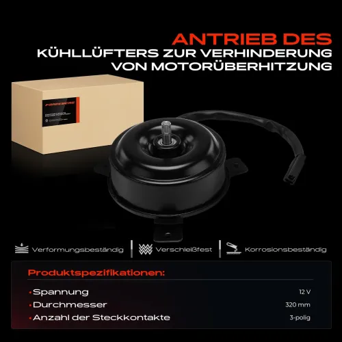 Lüfter, Motorkühlung Frankberg 5481FB0056253 Bild Lüfter, Motorkühlung Frankberg 5481FB0056253