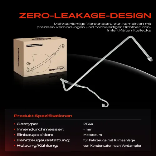 Hochdruck-/Niederdruckleitung, Klimaanlage Motorraum Frankberg 5481FB0056266 Bild Hochdruck-/Niederdruckleitung, Klimaanlage Motorraum Frankberg 5481FB0056266