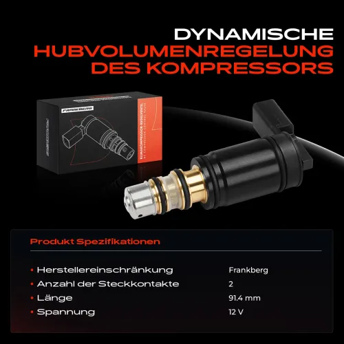 Regelventil, Kompressor 12 V Frankberg 5481FB0056270 Bild Regelventil, Kompressor 12 V Frankberg 5481FB0056270
