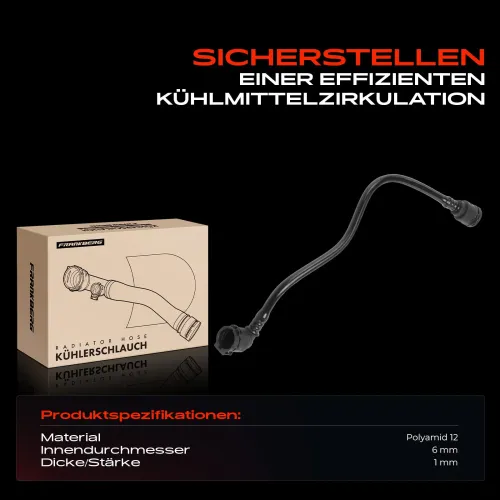 Kühlerschlauch Frankberg 5481FB0056283 Bild Kühlerschlauch Frankberg 5481FB0056283