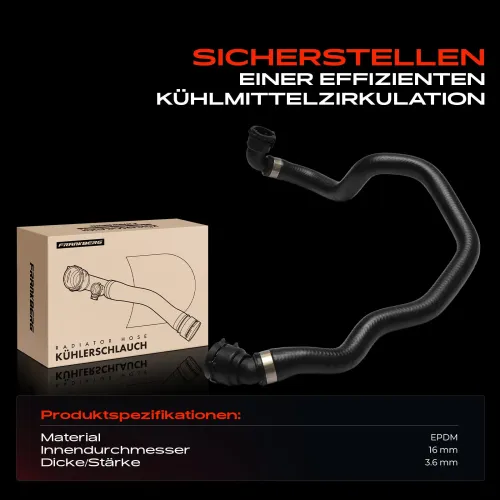 Kühlerschlauch Frankberg 5481FB0056299 Bild Kühlerschlauch Frankberg 5481FB0056299