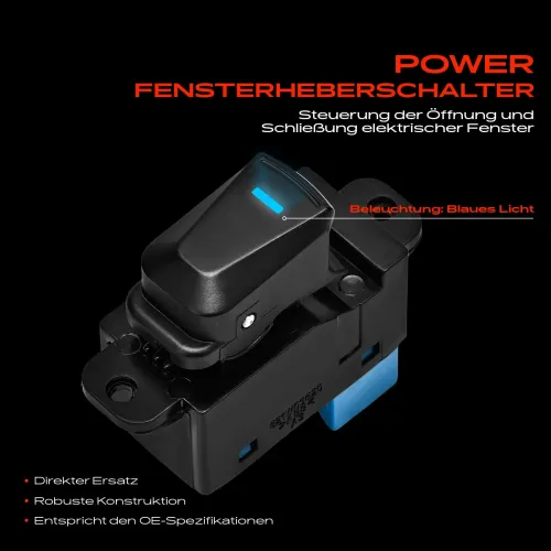 Schalter, Fensterheber vorne und hinten Frankberg 5481FB0056332 Bild Schalter, Fensterheber vorne und hinten Frankberg 5481FB0056332