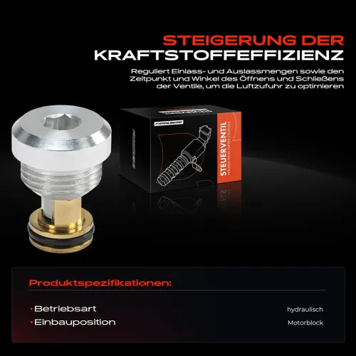 Steuerventil, Nockenwellenverstellung Motorblock Frankberg 5481FB0056334 Bild Steuerventil, Nockenwellenverstellung Motorblock Frankberg 5481FB0056334