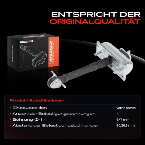 Türfeststeller vorne rechts Frankberg 5481FB0056569 Bild Türfeststeller vorne rechts Frankberg 5481FB0056569