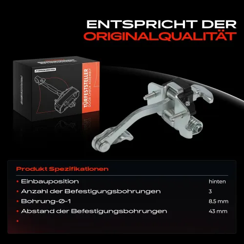 Türfeststeller hinten Frankberg 5481FB0056593 Bild Türfeststeller hinten Frankberg 5481FB0056593