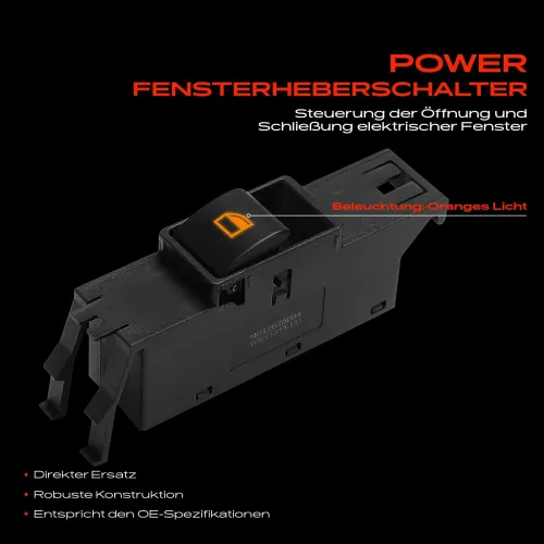 Schalter, Fensterheber beifahrerseitig Frankberg 5481FB0057091 Bild Schalter, Fensterheber beifahrerseitig Frankberg 5481FB0057091