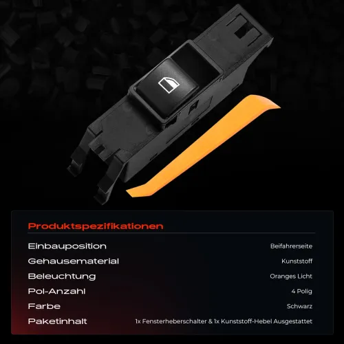 Schalter, Fensterheber beifahrerseitig Frankberg 5481FB0057112 Bild Schalter, Fensterheber beifahrerseitig Frankberg 5481FB0057112