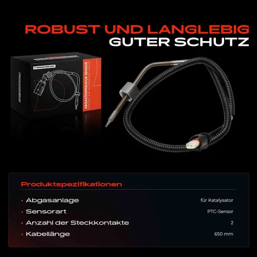 Sensor, Abgastemperatur Frankberg 5481FB0057142 Bild Sensor, Abgastemperatur Frankberg 5481FB0057142