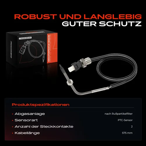 Sensor, Abgastemperatur Frankberg 5481FB0057143 Bild Sensor, Abgastemperatur Frankberg 5481FB0057143