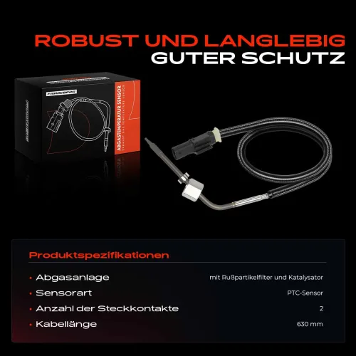 Sensor, Abgastemperatur Frankberg 5481FB0057148 Bild Sensor, Abgastemperatur Frankberg 5481FB0057148