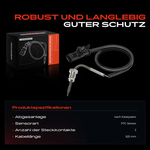 Sensor, Abgastemperatur Frankberg 5481FB0057152 Bild Sensor, Abgastemperatur Frankberg 5481FB0057152