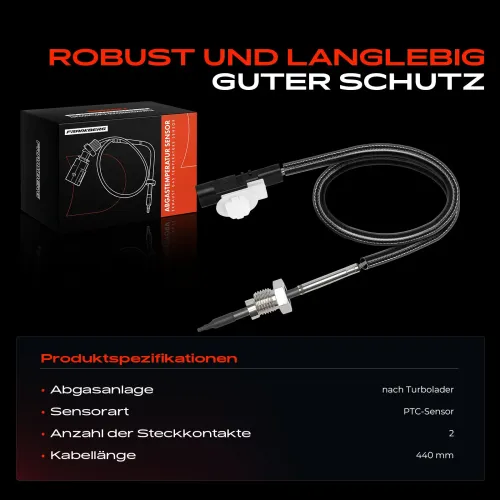 Sensor, Abgastemperatur Frankberg 5481FB0057197 Bild Sensor, Abgastemperatur Frankberg 5481FB0057197