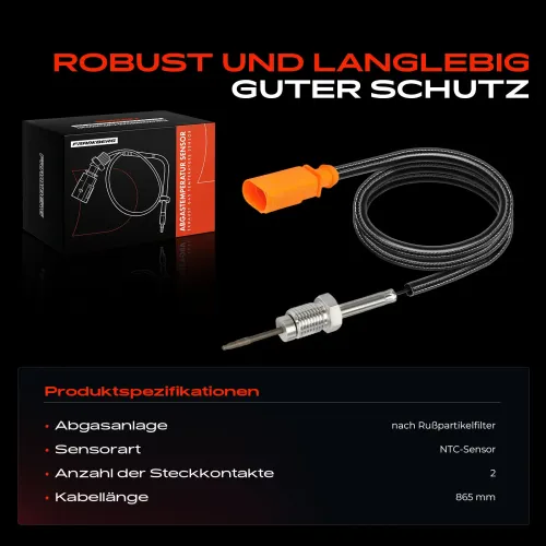 Sensor, Abgastemperatur Frankberg 5481FB0057199 Bild Sensor, Abgastemperatur Frankberg 5481FB0057199