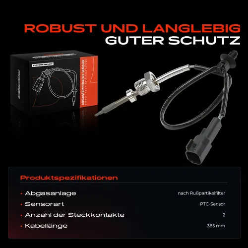 Sensor, Abgastemperatur Frankberg 5481FB0057232 Bild Sensor, Abgastemperatur Frankberg 5481FB0057232