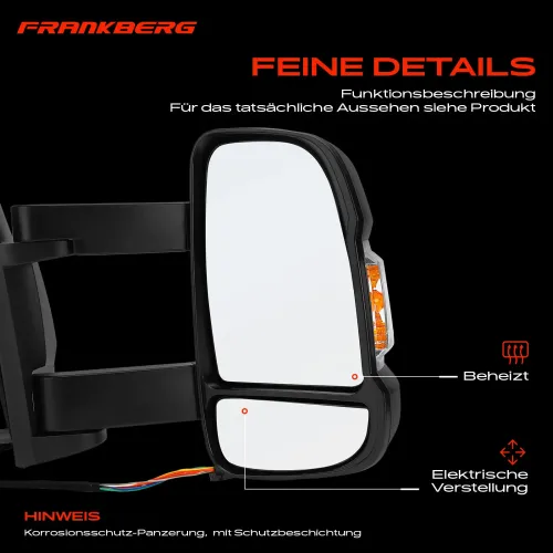 Außenspiegel Außenspiegel rechts Frankberg 5481FB0057938 Bild Außenspiegel Außenspiegel rechts Frankberg 5481FB0057938