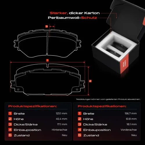 Bremsensatz, Scheibenbremse Vorderachse Hinterachse Frankberg 5481FB0057972 Bild Bremsensatz, Scheibenbremse Vorderachse Hinterachse Frankberg 5481FB0057972