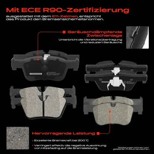 Bremsensatz, Scheibenbremse Vorderachse Hinterachse Frankberg 5481FB0057972 Bild Bremsensatz, Scheibenbremse Vorderachse Hinterachse Frankberg 5481FB0057972