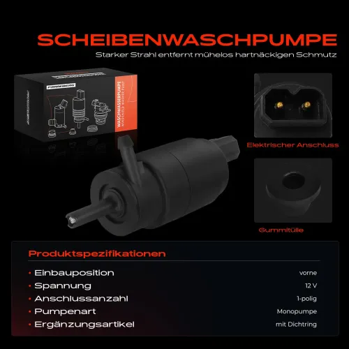 Waschwasserpumpe, Scheibenreinigung Frankberg 5481FB0058010 Bild Waschwasserpumpe, Scheibenreinigung Frankberg 5481FB0058010