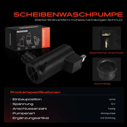 Waschwasserpumpe, Scheibenreinigung Frankberg 5481FB0058016 Bild Waschwasserpumpe, Scheibenreinigung Frankberg 5481FB0058016