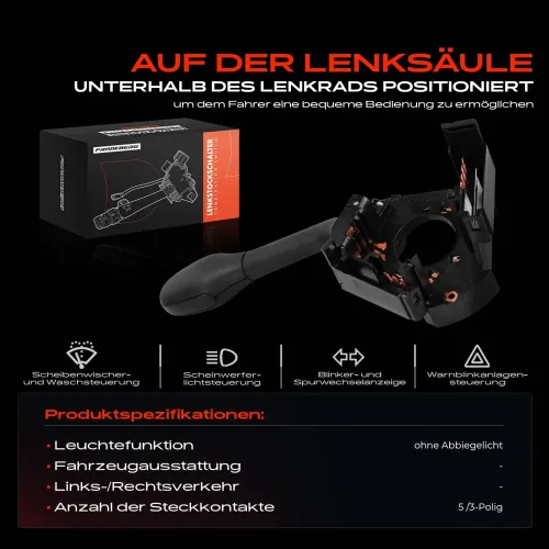 Lenkstockschalter Frankberg 5481FB0058409 Bild Lenkstockschalter Frankberg 5481FB0058409