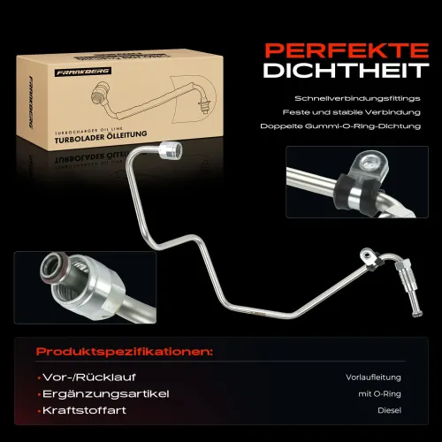 Ölleitung, Lader Frankberg 5481FB0058517 Bild Ölleitung, Lader Frankberg 5481FB0058517