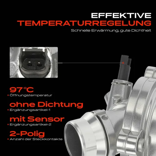 Thermostat, Kühlmittel Frankberg 5481FB0058543 Bild Thermostat, Kühlmittel Frankberg 5481FB0058543