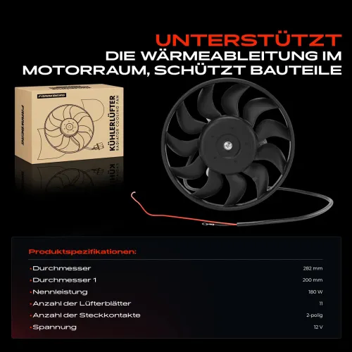 Lüfter, Motorkühlung Frankberg 5481FB0058589 Bild Lüfter, Motorkühlung Frankberg 5481FB0058589
