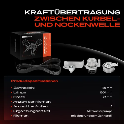 Zahnriemensatz Frankberg 5481FB0058625 Bild Zahnriemensatz Frankberg 5481FB0058625