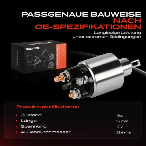 Magnetschalter, Starter 12 V Frankberg 5481FB0058650 Bild Magnetschalter, Starter 12 V Frankberg 5481FB0058650