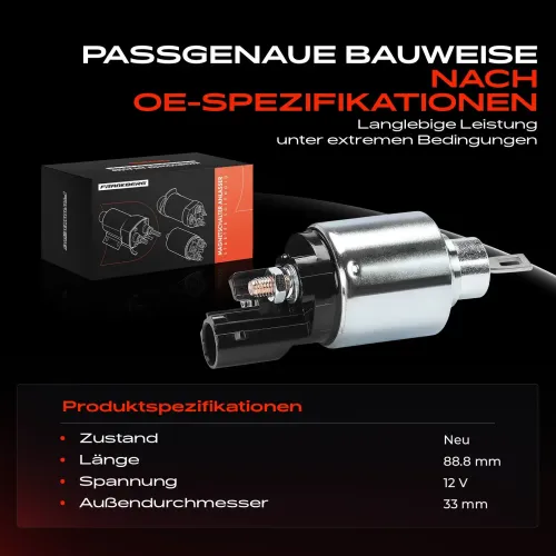 Magnetschalter, Starter 12 V Frankberg 5481FB0058652 Bild Magnetschalter, Starter 12 V Frankberg 5481FB0058652