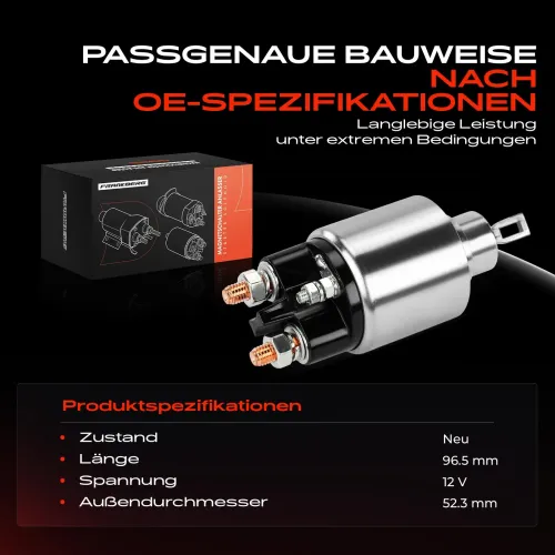 Magnetschalter, Starter 12 V Frankberg 5481FB0058658 Bild Magnetschalter, Starter 12 V Frankberg 5481FB0058658