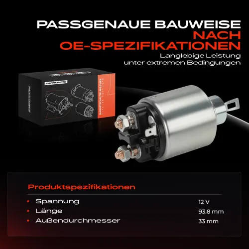 Magnetschalter, Starter 12 V Frankberg 5481FB0058661 Bild Magnetschalter, Starter 12 V Frankberg 5481FB0058661