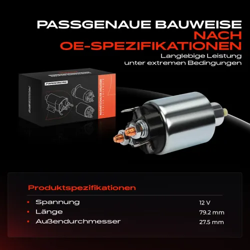 Magnetschalter, Starter 12 V Frankberg 5481FB0058683 Bild Magnetschalter, Starter 12 V Frankberg 5481FB0058683
