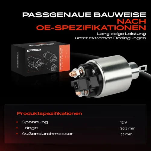 Magnetschalter, Starter 12 V Frankberg 5481FB0058694 Bild Magnetschalter, Starter 12 V Frankberg 5481FB0058694