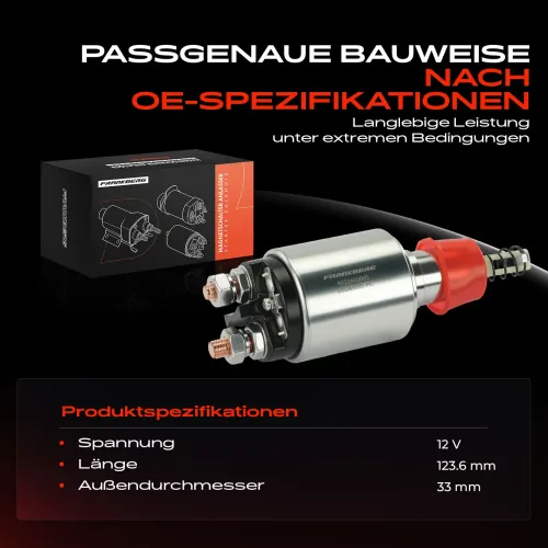 Magnetschalter, Starter 12 V Frankberg 5481FB0058709 Bild Magnetschalter, Starter 12 V Frankberg 5481FB0058709