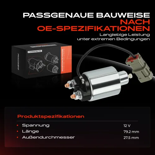 Magnetschalter, Starter 12 V Frankberg 5481FB0058712 Bild Magnetschalter, Starter 12 V Frankberg 5481FB0058712