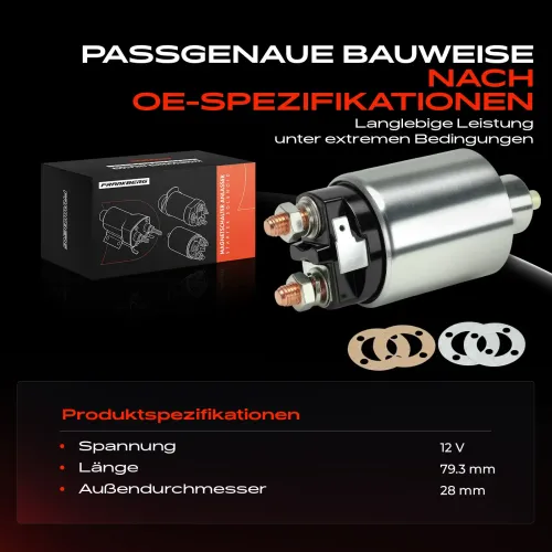 Magnetschalter, Starter 12 V Frankberg 5481FB0058718 Bild Magnetschalter, Starter 12 V Frankberg 5481FB0058718