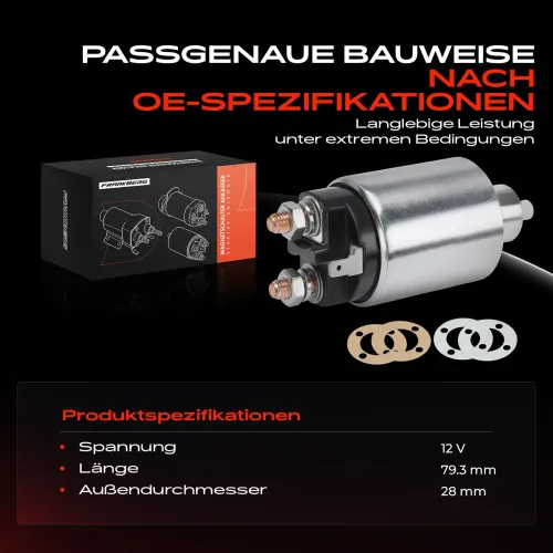 Magnetschalter, Starter 12 V Frankberg 5481FB0058720 Bild Magnetschalter, Starter 12 V Frankberg 5481FB0058720