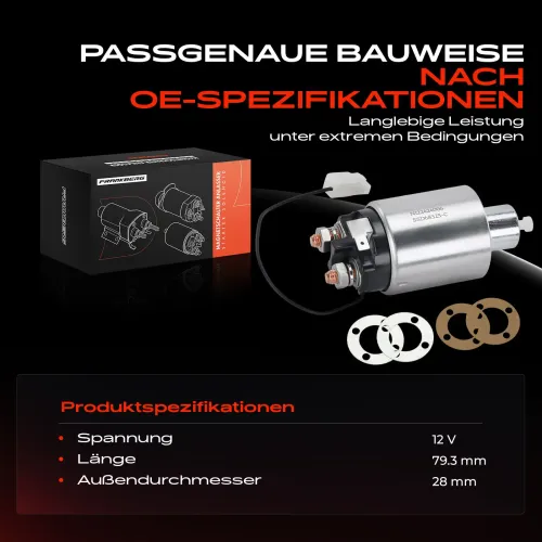 Magnetschalter, Starter 12 V Frankberg 5481FB0058721 Bild Magnetschalter, Starter 12 V Frankberg 5481FB0058721