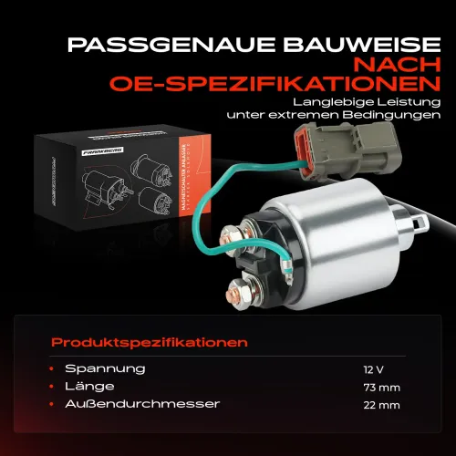 Magnetschalter, Starter 12 V Frankberg 5481FB0058731 Bild Magnetschalter, Starter 12 V Frankberg 5481FB0058731