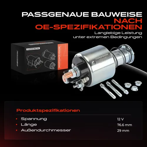 Magnetschalter, Starter 12 V Frankberg 5481FB0058750 Bild Magnetschalter, Starter 12 V Frankberg 5481FB0058750