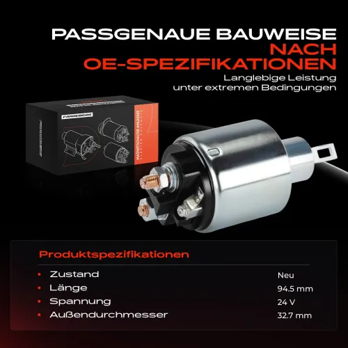 Magnetschalter, Starter 24 V Frankberg 5481FB0058755 Bild Magnetschalter, Starter 24 V Frankberg 5481FB0058755