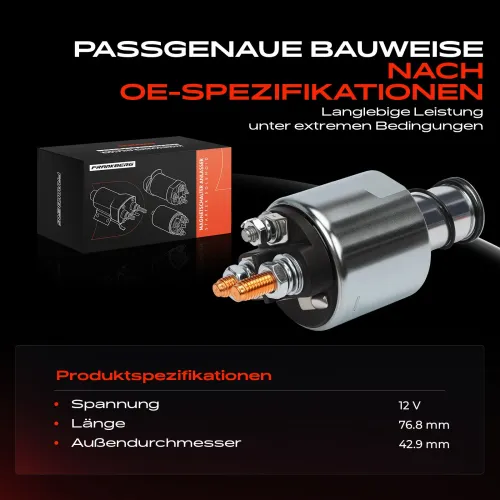 Magnetschalter, Starter 12 V Frankberg 5481FB0058758 Bild Magnetschalter, Starter 12 V Frankberg 5481FB0058758