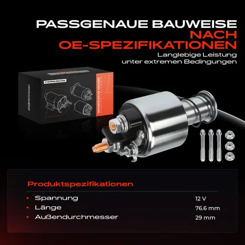 Magnetschalter, Starter 12 V Frankberg 5481FB0058765 Bild Magnetschalter, Starter 12 V Frankberg 5481FB0058765