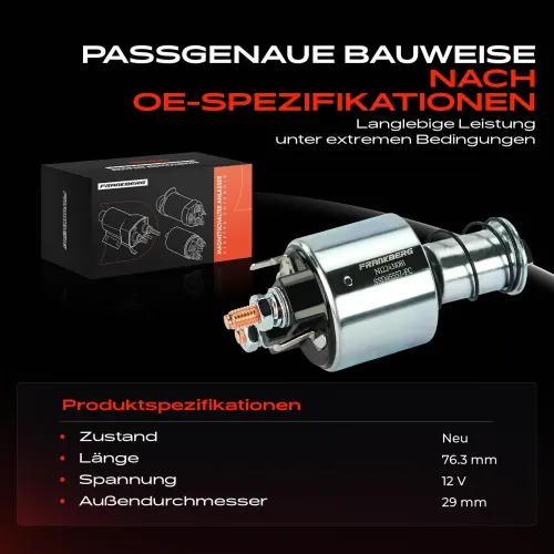 Magnetschalter, Starter 12 V Frankberg 5481FB0058769 Bild Magnetschalter, Starter 12 V Frankberg 5481FB0058769