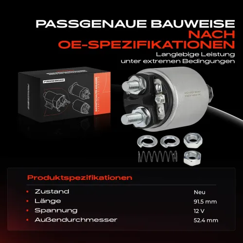 Magnetschalter, Starter 12 V Frankberg 5481FB0058827 Bild Magnetschalter, Starter 12 V Frankberg 5481FB0058827