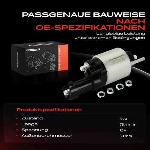 Magnetschalter, Starter 12 V Frankberg 5481FB0058832 Bild Magnetschalter, Starter 12 V Frankberg 5481FB0058832